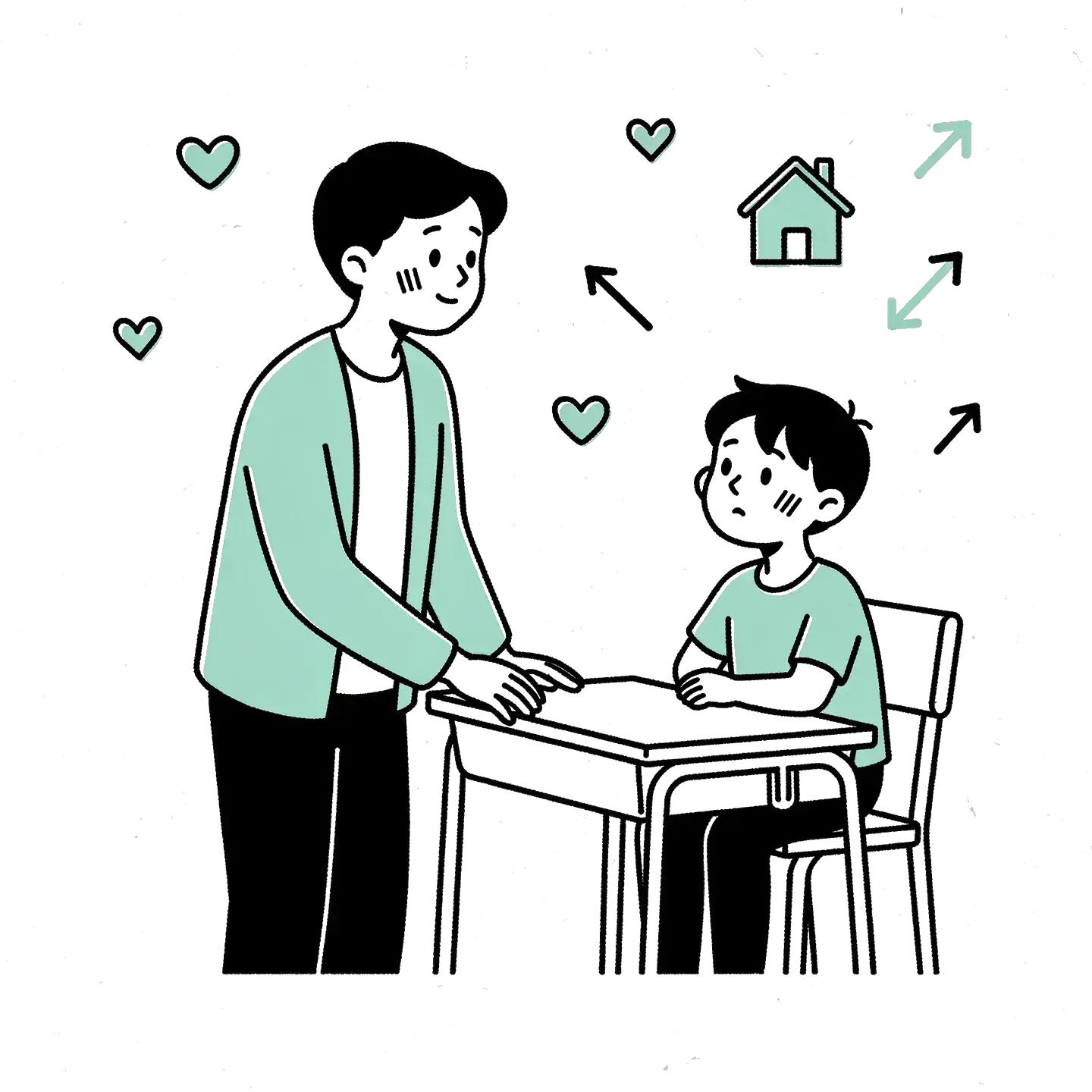 Selección de acompañante escolar